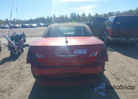 2008 Chrysler Sebring Touring z USA, uszkodzony, nr VIN 1C3LC55R08N235560